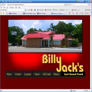 Billy Jacks Web Site